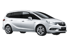 Car Hire Windsor - Vauxhall Zafira 5 + 2 - Minibus hire Windsor